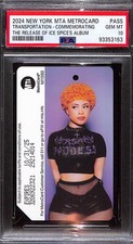 2024 New York MTA Metrocard The Release of Ice Spice's Album PSA 10 picture