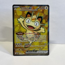 Meowth ex 107/088 Full Art Ultra Rare Pokemon Perfect Order  picture
