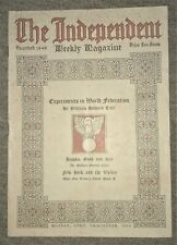 THE INDEPENDENT WEEKLY MAGAZINE APRIL 13, 1914 picture