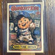Glunkert Kids Sho-time Ohtani Shohei Gpk Parody Art Card picture