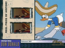RARE VHTF Disney Treasures Reel Piece of History Chase Card PH 11 Donald Duck picture