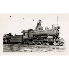 PRR Pennsylvania Railroad 4-4-2 #1766 Steam Locomotive Photo Wilmington DE 1948 picture