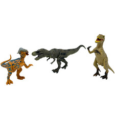 Papo Kid Galaxy Dinosaur Figure Lot T Rex Allosaurus Pachycephalosaurus picture