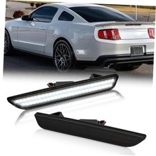 White LED Side Marker Lights for 2010-2014 Ford Mustang - Parking Rear Bumper picture