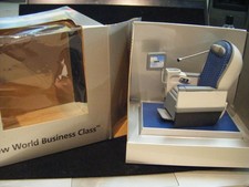 vintage northwest airline business class seat display picture