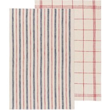 Now Designs Danica Heirloom Organic Cotton Kitchen Dish Towels Set of 2 Slub picture