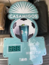 Casamigos FIFA World Cup 26 LED Countdown Bar Sign Official Display+Free FIFA picture