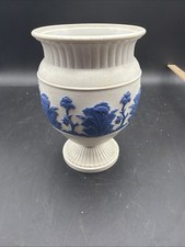 Wedgwood Blue and White Jasperware Footed Urn Enoch Wood Mark Rubin Collection picture