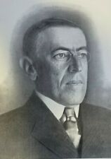 1912 Vintage Magazine Illustration Woodrow Wilson New Jersey Governor picture