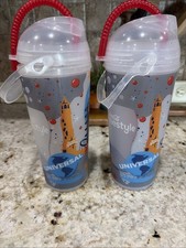 Universal Studios Whirley Drink Works Tumbler, Coca-Cola Freestyle Cup Set of 2 picture