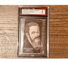 1899 Stollwerck Chocolates Album 3 Food Issue Michelangelo Rare picture