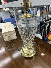 WATERFORD LEAD CRYSTAL/BRASS 27