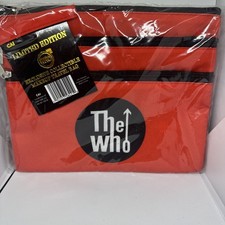 The Who Limited Edition Collectible, Make Up Travel Bag. Triple Zipper. ￼ picture