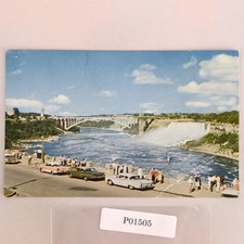 Niagara Falls Canada 1950s Postcard Unposted People Cars Mike Roberts picture
