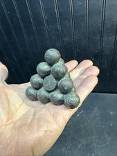Vintage Gettysburg National Cemetery Cannonball Souvenir Paperweight Brass picture