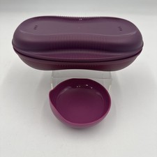 Tupperware Breakfast Microwave Omelet Egg Cooker 6996 & 1 Egg Poacher Insert picture