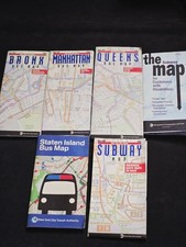 VTG NYC,bronx,queens, S.I. Subway Maps The MTA Bus Subway&  COMM W DISABILITIES  picture