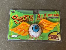 See'z All Custom Art Flying Eyeball Swag Hanging 2005 Hot Rod Underground Orange picture