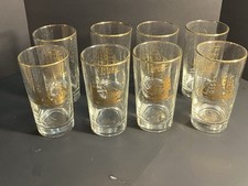 8 Vintage Seamen's Bank Highball Glasses 5