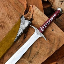 Handmade Sword of Bilbo Replica Fantasy Stainless Steel Sword With Scabbard picture