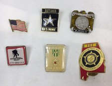 Military Hat Lapel Pins Vietnam Remember Wounded Warrior US Army American Legion picture