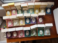 Vintage Noritake Bone China Easter Eggs Set 21 straight years 1972-1992 picture