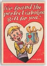 1959 Topps Funny Valentines I've Found the Perfect Valentine Gift #10 picture