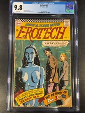 🤖EroTech #2🤖CGC 9.8 MINT🤖Vintage Cover by Krawczyk🤖FREE SHIPPING🤖 picture