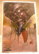 Escape of The Living Dead Airborne #1 Gold Foil NM/M Cond Limited 500 Copies COA picture