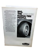 1971 BF Goodrich Radial Tire People Original Print Ad picture