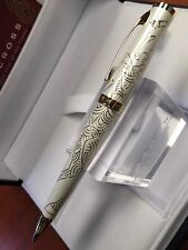 Cross Sauvage 2014 Year Of The Horse Imperial White Lacquer Ballpoint Pen picture