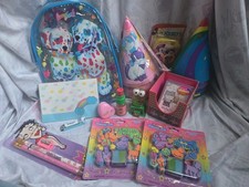 Vtg Lisa Frank Sanrio Lot 90s 00s Stationary Spotty Dotty Backpack Hello Kitty picture
