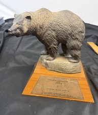 1960’s The National Wildlife Federation Sears Roebuck Foundation Bear Statue picture