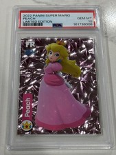 2022 Panini Super Mario Limited Edition Fragmented Reality Peach PSA 10 👑 picture