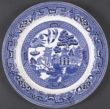 Wood & Sons Blue Willow  Dinner Plate 6434984 picture