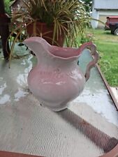 Late 1800s Brockman Pottery Co. Cinn. Ohio Pitcher picture