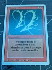 Manabarbs NM, MTG Revised Edition, English picture