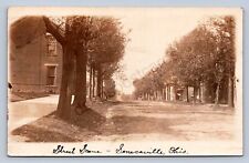 J87/ Senecaville Ohio RPPC Postcard c1910 Cambridge Street Homes 1729 picture
