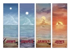 Neal Fraser JAWS: The Complete SET of 4 Posters / Bottleneck Gallery  1/100 picture