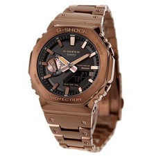 Casio G-Shock GM-B2100GD-5AJF Full Metal Rose Gold CasiOak Solar Mens Watch NEW picture