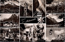 Mittenwald Germany Sepia Stamp Real Photo RPPC Postcard picture