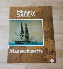 Vtg HISTORIC SALEM Massachusetts SOUVENIR BOOKLET ©1991 Tourism Travel picture
