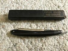 VTG Antique KRAUT + DOHNAL Chicago Barbers Straight Razor Orig Box Germany G2 picture