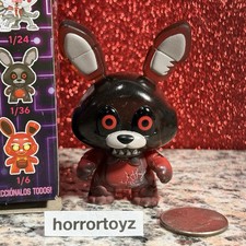 RARE Funko Mystery Mini Five Nights At Freddy’s BLACK HEART BONNIE 1/36 FNAF picture
