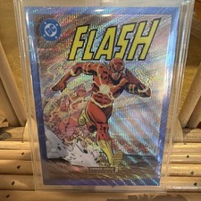 Upper Deck 2026 Platinum Cover Variant DC Blue The Flash Barry Allen #34 17/38 picture