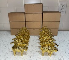 Lot of 10 BROOKS BROTHERS 200th Anniversary GOLDEN FLEECE Christmas Ornament NEW picture