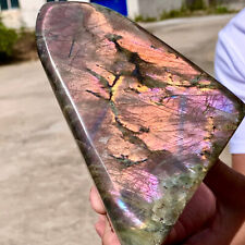 3.32LB Natural Gorgeous Labradorite Quartz Crystal Stone Specimen Healing picture