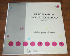 LP Record Vinyl Album Herculaneum High School Band 1971 MO Missouri Audio House picture