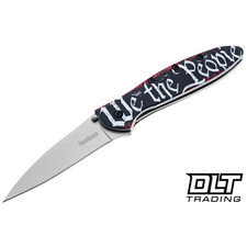 Kershaw Leek 1660TROUT Rainbow Trout Pocket Knife Fishing EDC SpeedSafe USA NIB picture