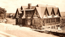 Vintage - Burns Gables Hotel RPPC Postcard - P31 picture